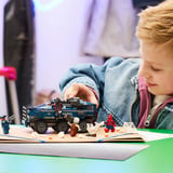 LEGO Marvel Super Heroes Spider-Man Pourchasse le transport de prisonniers, Jouets de construction Jeu de construction, 8 an(s), Plastique, 367 pièce(s), 543 g