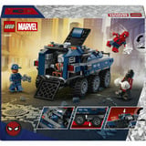 LEGO Marvel Super Heroes Spider-Man Pourchasse le transport de prisonniers, Jouets de construction Jeu de construction, 8 an(s), Plastique, 367 pièce(s), 543 g