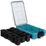 Makita P-91045, Boîte à outils Bleu/transparent