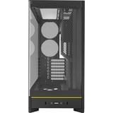 Montech HS02 boîtier midi tower Noir | 2x USB-A | 1x USB-C | RGB | Verre Trempé