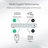 Netgear MS305 Non-géré 2.5G Ethernet (100/1000/2500) Noir, Switch Non-géré, 2.5G Ethernet (100/1000/2500), Full duplex, Montage mural