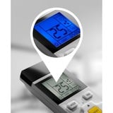 One for all URC 1035 télécommande IR Wireless Climatiseur Appuyez sur les boutons, Commande à distance Blanc, Climatiseur, IR Wireless, Appuyez sur les boutons, Écran integré, Noir, Blanc