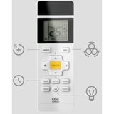 One for all URC 1035 télécommande IR Wireless Climatiseur Appuyez sur les boutons, Commande à distance Blanc, Climatiseur, IR Wireless, Appuyez sur les boutons, Écran integré, Noir, Blanc
