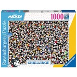 Ravensburger Puzzle 1000 p - Mickey Mouse (Challenge Puzzle) 1000 pièce(s), Dessins animés, 14 an(s)