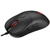 SPC Gear GEM Plus souris Droitier USB Type-A Optique 19000 DPI, Souris gaming Noir, Droitier, Optique, USB Type-A, 19000 DPI, Noir
