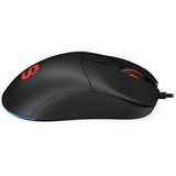 SPC Gear GEM Plus souris Droitier USB Type-A Optique 19000 DPI, Souris gaming Noir, Droitier, Optique, USB Type-A, 19000 DPI, Noir