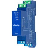 Shelly Pro Dimmer 0/1-10V PM, Gradateur Bleu