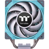 Thermaltake CL-P075-AL12TQ-A système de refroidissement d’ordinateur Processeur Ventilateur 12 cm Bleu 1 pièce(s), Refroidisseur CPU Turquoise, Ventilateur, 12 cm, 500 tr/min, 2000 tr/min, 23,6 sone, 1778,508 cfm