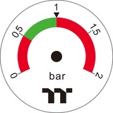 Thermaltake Pacific Leak Tester, Appareil de mesure Noir, Noir, 1/4", Mâle, 274 mm, 43 mm, 66 mm