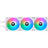 Thermaltake TH420 V2 ARGB Sync All-In-One Liquid Cooler Snow Edition, Watercooling Blanc
