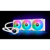 Thermaltake TH420 V2 ARGB Sync All-In-One Liquid Cooler Snow Edition, Watercooling Blanc