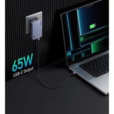 UGREEN Nexode Pro 65W GaN Travel Charger Intérieure 2x USB-C, 1x USB-A, Intérieure