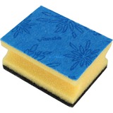 Vileda Glitzi plus Topfreiniger, avec antibactérien, Éponge Jaune