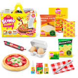 ZURU Slime Mart - Boîte Mixte Panier Pizza et Fast Food, Bricolage 
