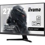 iiyama G-MASTER G2745QSU-B2 écran plat de PC 68,6 cm (27") 2560 x 1440 pixels Wide Quad HD LED Noir Moniteur gaming  Noir (Mat), 68,6 cm (27"), 2560 x 1440 pixels, Wide Quad HD, LED, 1 ms, Noir