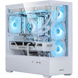 ALTERNATE Série PC Personnalisée • Éléments Frost Thunder, PC gaming Blanc