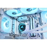 ALTERNATE Série PC Personnalisée • Éléments Frost Thunder, PC gaming Blanc