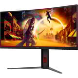 AOC  34" Moniteur UltraWide gaming incurvé  Noir (Mat)