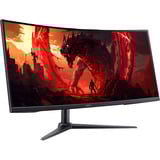 Acer Nitro XZ340CURW0 34" Moniteur UltraWide gaming incurvé  Noir
