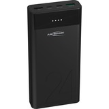 Ansmann 1700-0112 banque d'alimentation électrique Lithium Polymère (LiPo) 24000 mAh Anthracite, Batterie portable Noir, Anthracite, GPS, MP3/MP4, Mobile/smartphone, Notebook/netbook, Tablette, LED, Rectangle, Activité, Statut, Lithium Polymère (LiPo)
