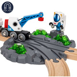 BRIO World - Space Deluxe Train Set, Jeu véhicule 