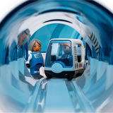 BRIO World - Space Deluxe Train Set, Jeu véhicule 