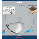 Bosch 2 608 640 623 lame de scie circulaire 21 cm 1 pièce(s) Bois, 21 cm, 3 cm, 1,8 mm, 2,8 mm, Biseau supérieur alterné