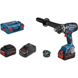Bosch GSR 18V-150 C Professional 2200 tr/min Sans clé 2,1 kg Noir, Bleu, Rouge, Perceuse/visseuse Bleu/Noir, Perceuse à poignée pistolet, Sans clé, Noir, Bleu, Rouge, 1,3 cm, 2200 tr/min, 15 cm