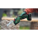 Bosch Keo scie sauteuse 2300 spm 1,4 kg, Scie de taille Vert/Noir, Poignée à barillet, Vert, 2300 spm, 8 cm, 20 m/s², 1,5 m/s²