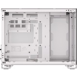 Corsair 2500X, Boîtier PC Blanc, 2x USB-A | 1x USB-C | Window
