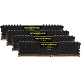 Corsair 32 Go DDR4-3200 Quad-Kit, Mémoire vive CMK32GX4M4Z3200C16, Vengeance LPX, XMP, AMD Ryzen Optimisé