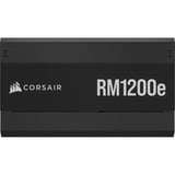 Corsair RM1200e alimentation  modulaire 1200 watt Noir, 1x 12V-2x6, 6x PCIe