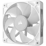 Corsair iCUE RX120 RGB Triple Kit, Ventilateur de boîtier Blanc, 4 broches PWM