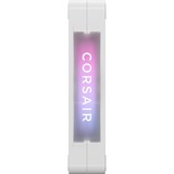 Corsair iCUE RX120 RGB Triple Kit, Ventilateur de boîtier Blanc, 4 broches PWM