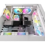 Corsair iCUE RX120 RGB Triple Kit, Ventilateur de boîtier Blanc, 4 broches PWM