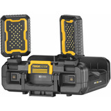 DEWALT Boîte à outils ToughSystem avec éclairage Noir/Jaune
