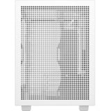 DeepCool CH260 BOIS boîtier mini tower Blanc/bois | 2x USB-A | 1x USB-C | Verre trempé