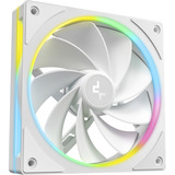 DeepCool CL6600 WH boîtier midi tower Blanc/bois | 2x USB-A | 1x USB-C | RGB | Verre Trempé
