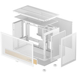 DeepCool  boîtier mini tower Blanc | 3x USB-A | 1x USB-C | Window