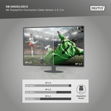 Digitus DB-340201-020-S, Câble Noir/gris