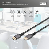 Digitus DB-340201-020-S, Câble Noir/gris