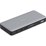 Digitus Station d'accueil USB-C 11 ports Gris/Noir