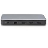 Digitus Station d'accueil USB-C 11 ports Gris/Noir