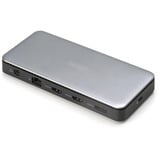Digitus Station d'accueil USB-C 11 ports Gris/Noir
