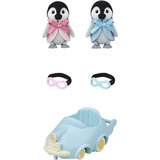 EPOCH Sylvanian Families - Ensemble de jeu et de promenade pingouin, Jouets de construction 