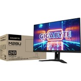 GIGABYTE M28U 28" 4K Ultra HD Gaming Moniteur Noir, 2x HDMI, DisplayPort, 3x USB-A 3.2 (5 Gbit/s), USB-C, 144 Hz
