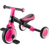GLOBBER Learning Trike 2 en 1, Vélo d'équilibre rose fuchsia