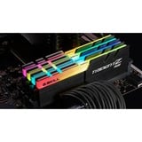 G.Skill Trident Z RGB F4-3600C18Q-32GTZR module de mémoire 32 Go 4 x 8 Go DDR4 3600 MHz, Mémoire vive Noir, 32 Go, 4 x 8 Go, DDR4, 3600 MHz