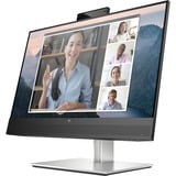 HP Écran de conférence FHD E24mv G4 24" Moniteur  Noir/Argent, 60,5 cm (23.8"), 1920 x 1080 pixels, Full HD, LCD, 5 ms, Noir, Argent
