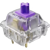 HYTE Keeb TKL, clavier gaming Noir/transparent, Layout DE, HYTE Fluffy Lavender